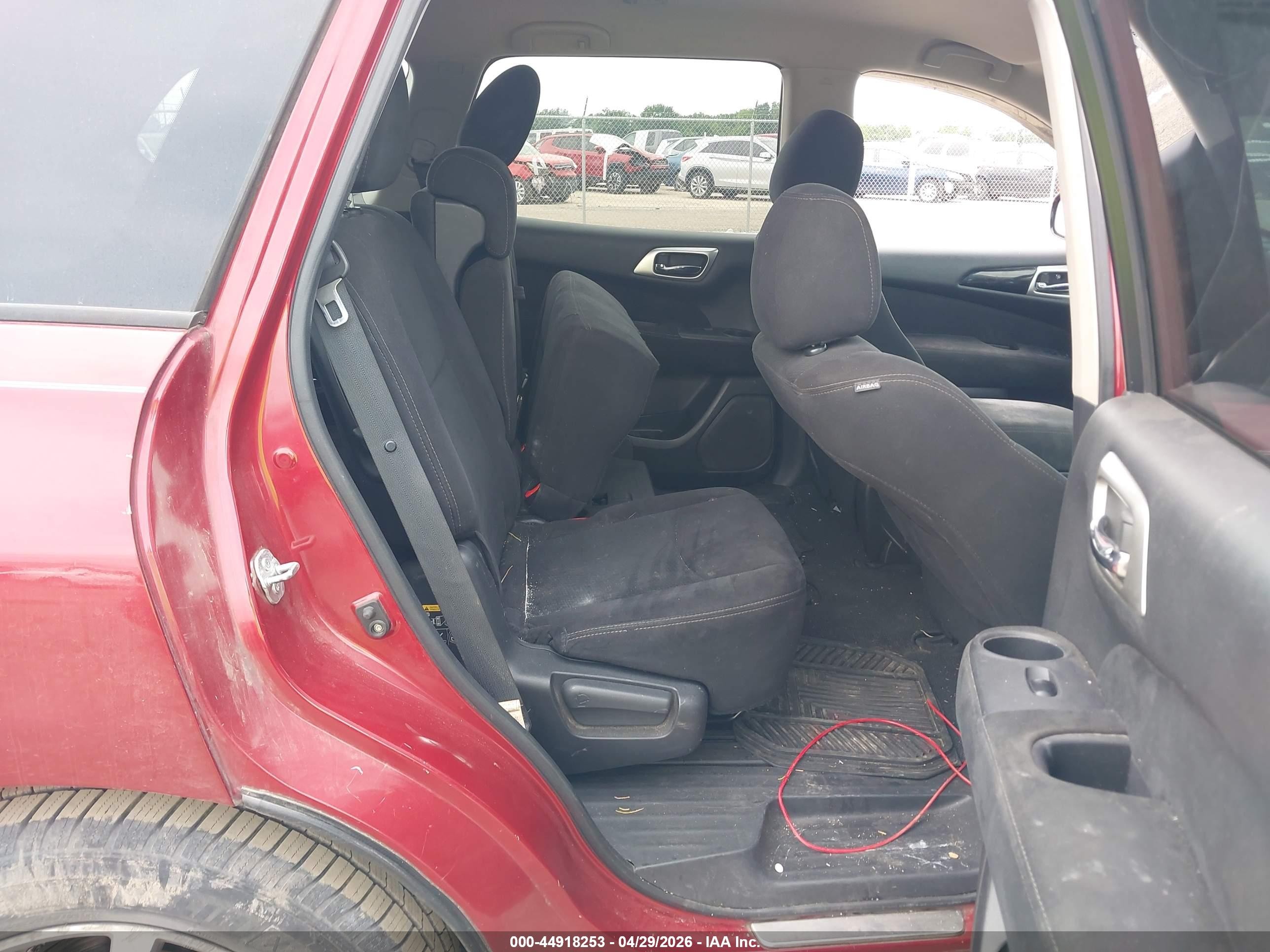 2014 Nissan Pathfinder Sv Burgundy vin: 5N1AR2MNXEC639323