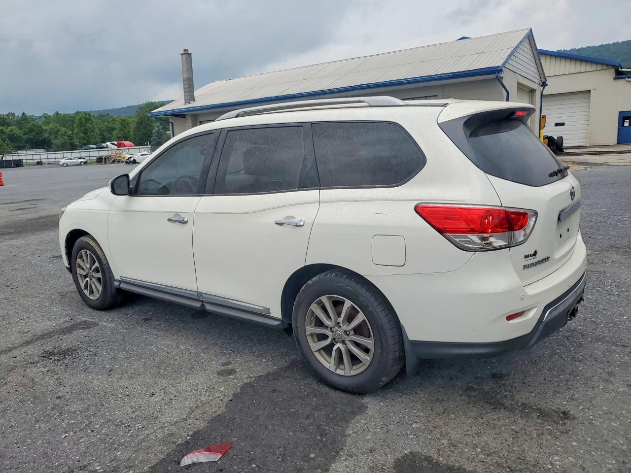 2014 Nissan Pathfinder Sl White vin: 5N1AR2MNXEC643520