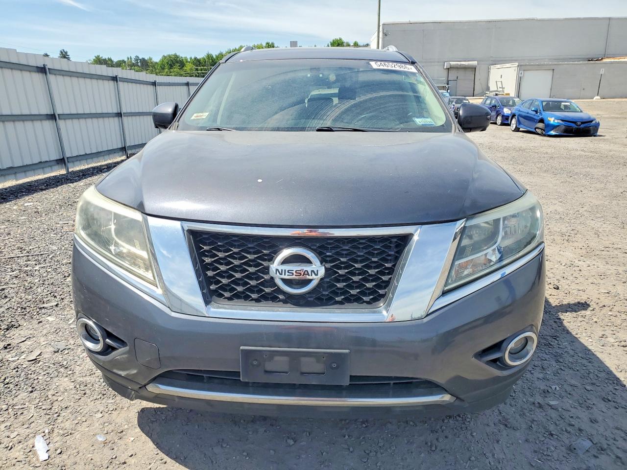 2014 Nissan Pathfinder S Gray vin: 5N1AR2MNXEC646756