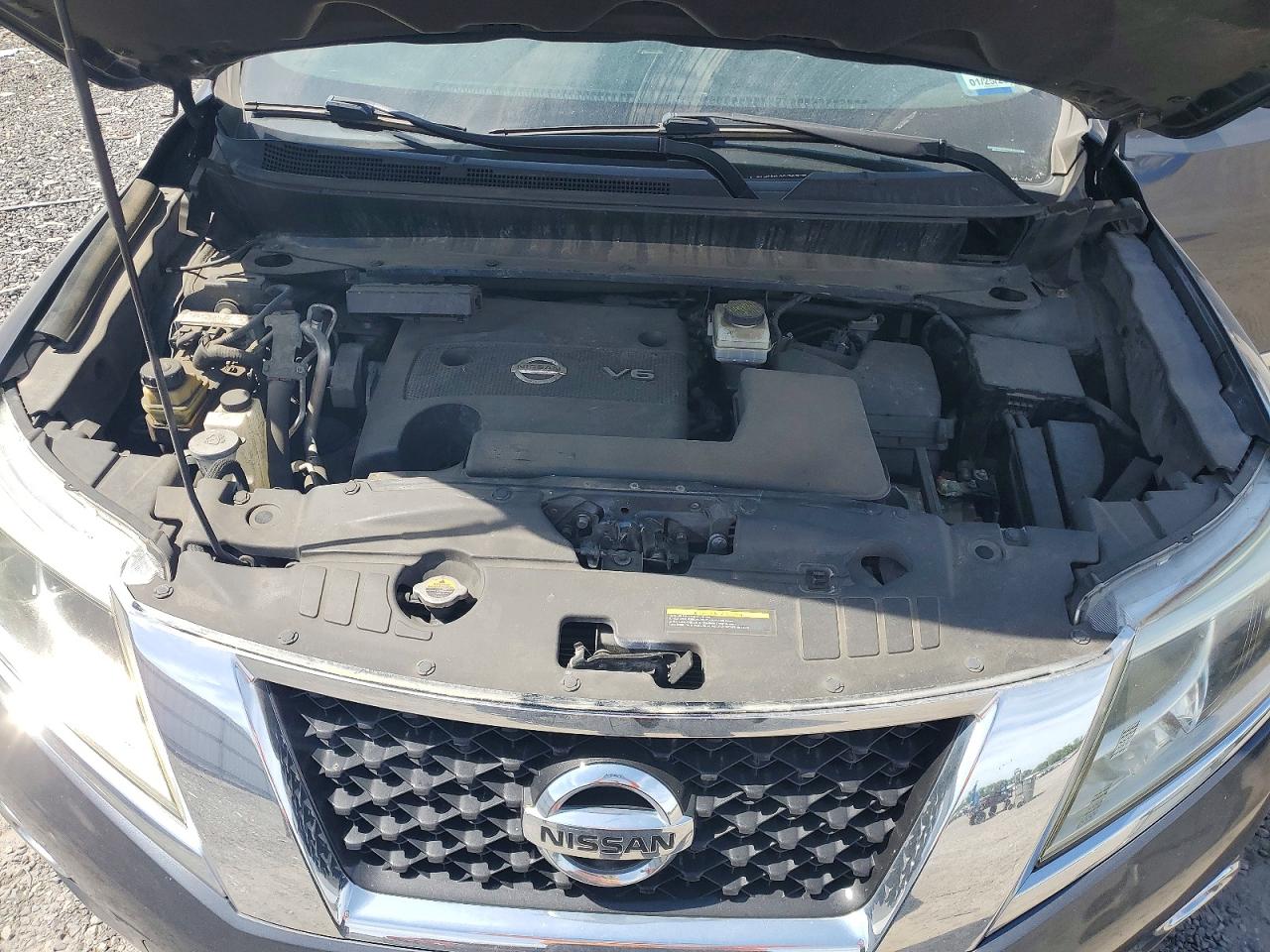 2014 Nissan Pathfinder S Gray vin: 5N1AR2MNXEC646756