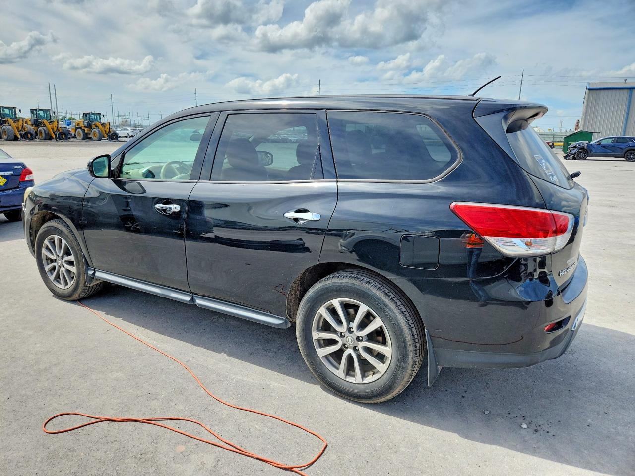 2014 Nissan Pathfinder S Black vin: 5N1AR2MNXEC711329