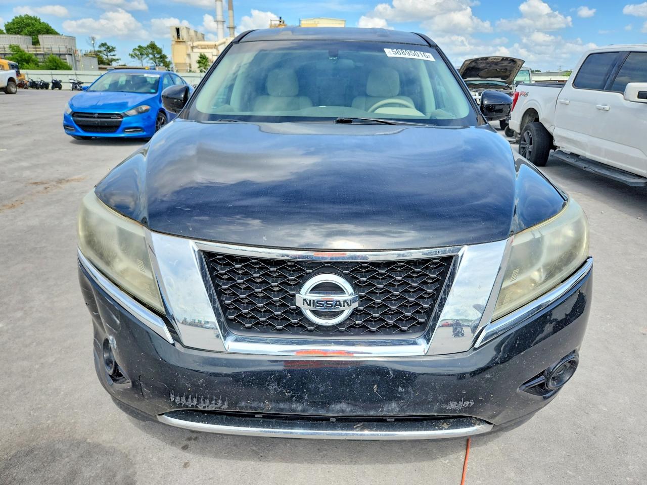 2014 Nissan Pathfinder S Black vin: 5N1AR2MNXEC711329