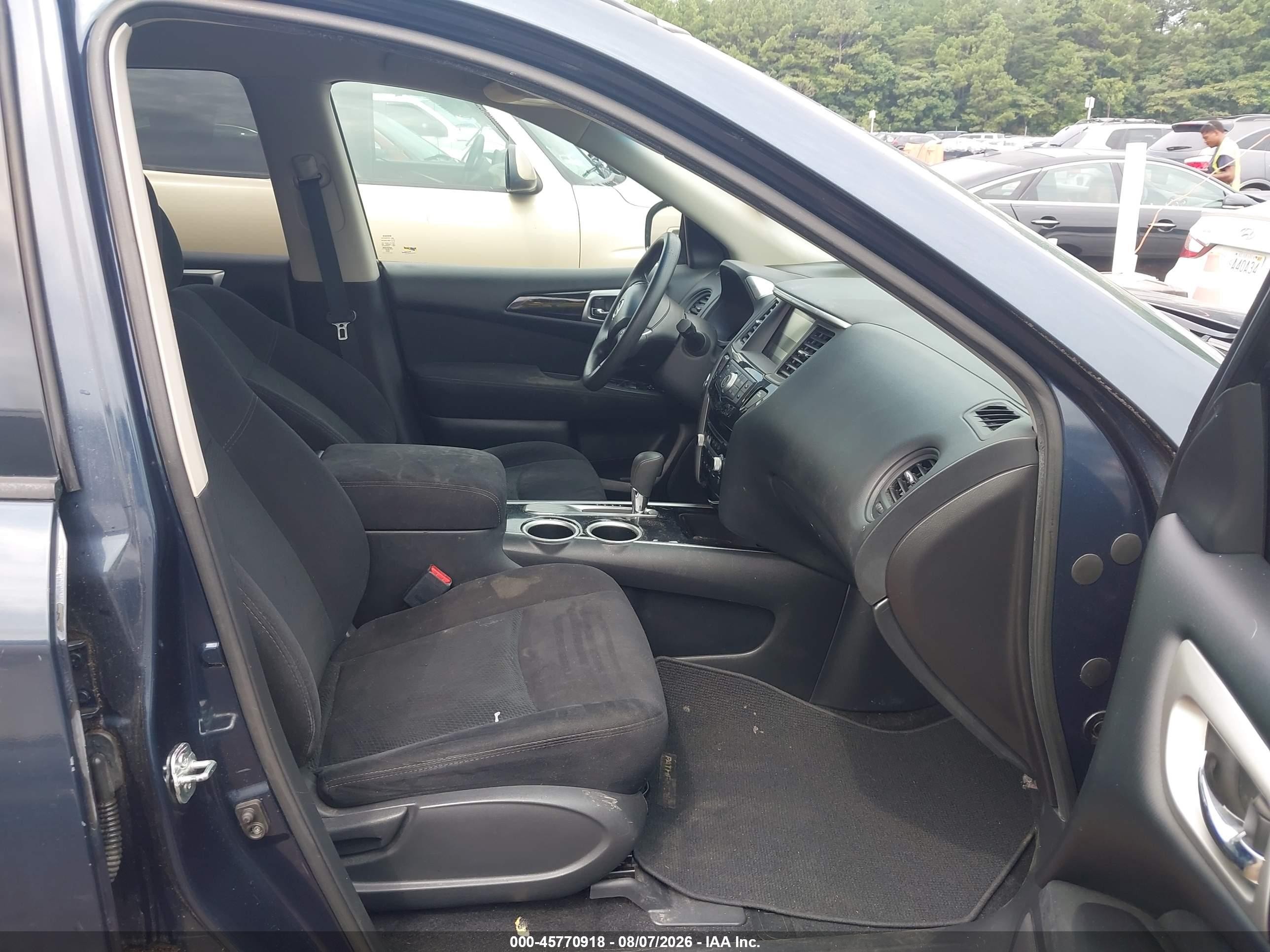 2015 Nissan Pathfinder S Navy vin: 5N1AR2MNXFC616965
