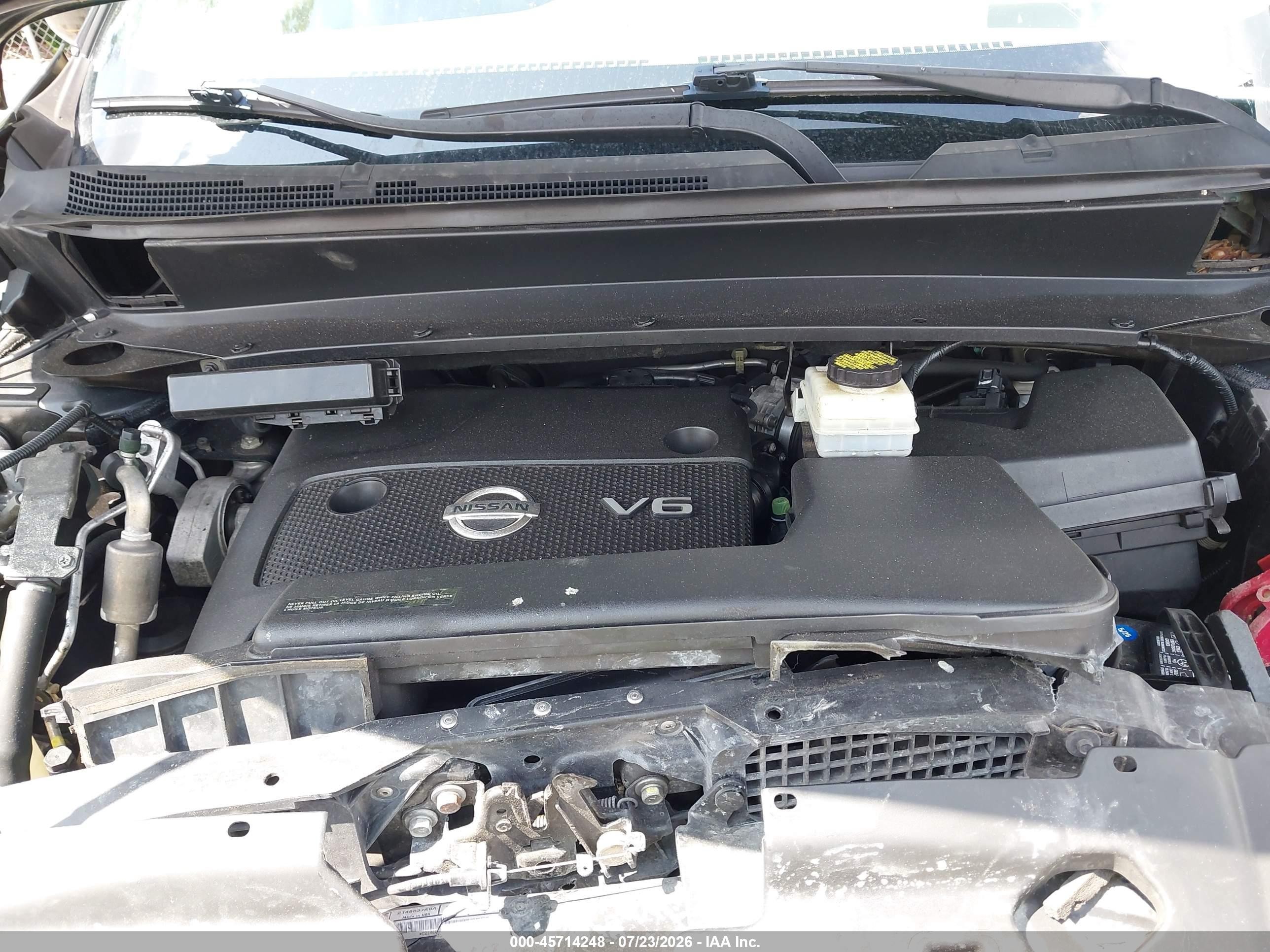 2015 Nissan Pathfinder Platinum/s/sl/sv Black vin: 5N1AR2MNXFC617730