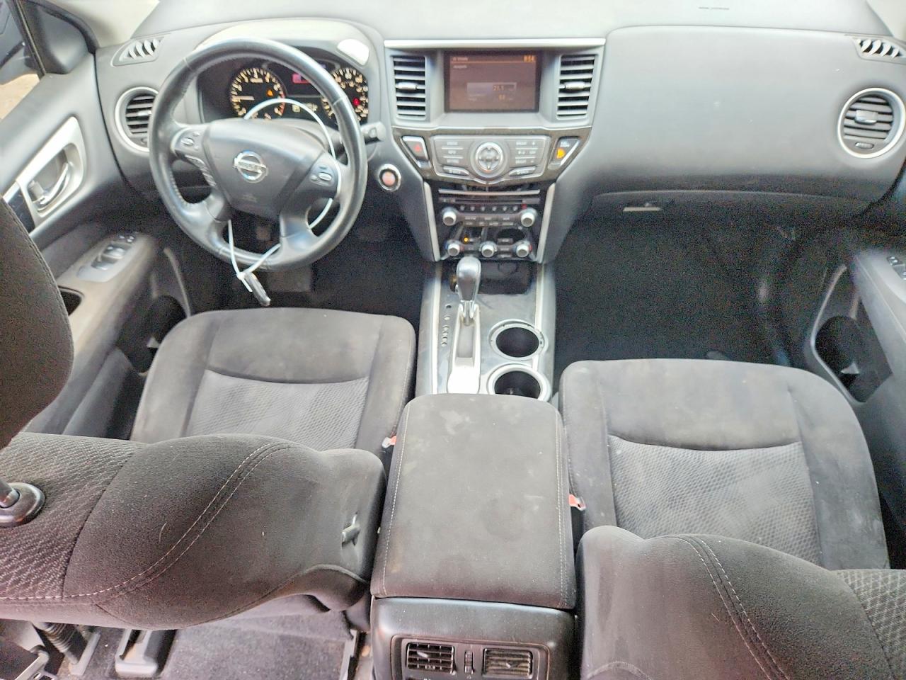 2015 Nissan Pathfinder Sv Gray vin: 5N1AR2MNXFC629716