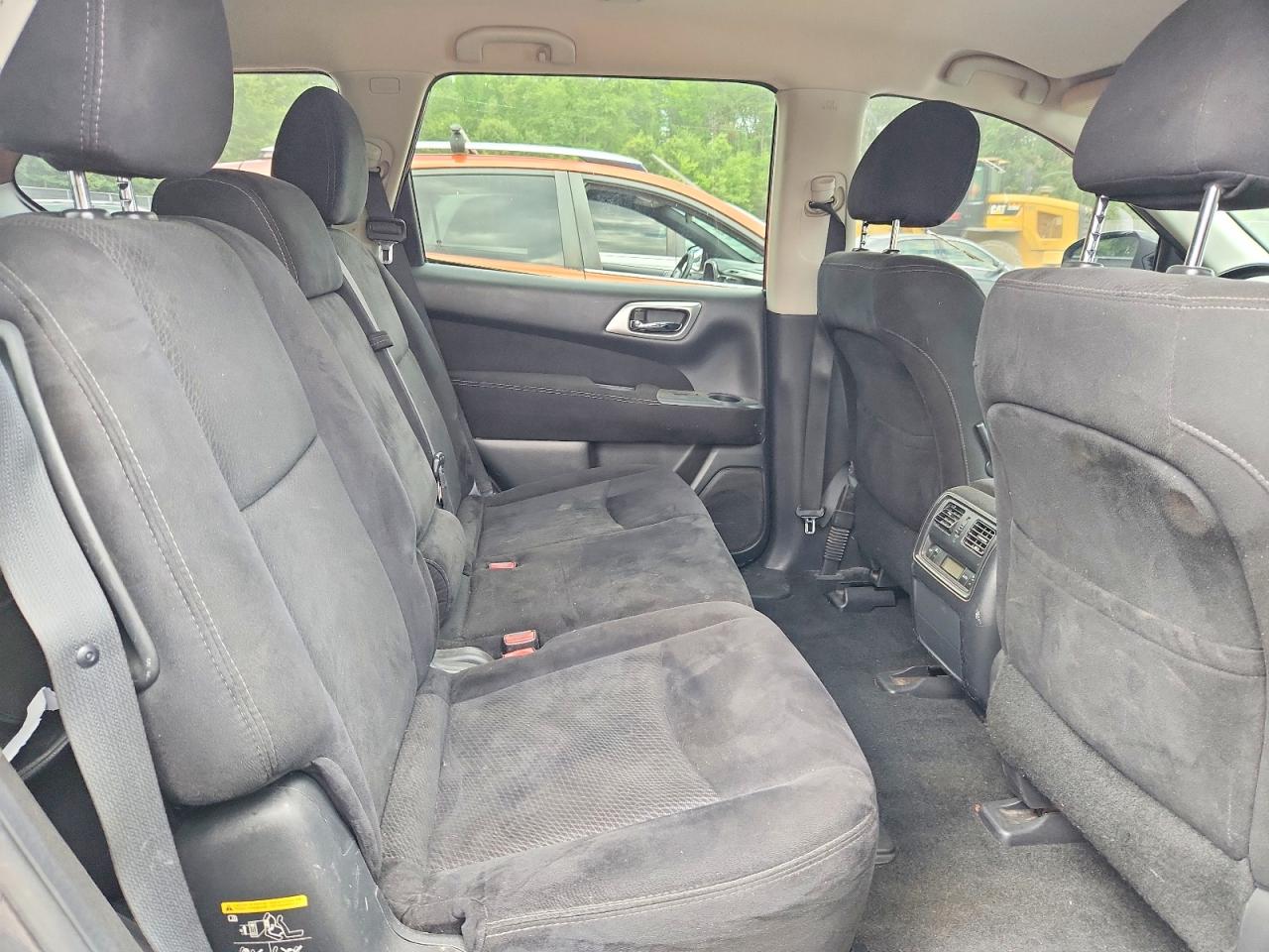 2015 Nissan Pathfinder Sv Gray vin: 5N1AR2MNXFC629716