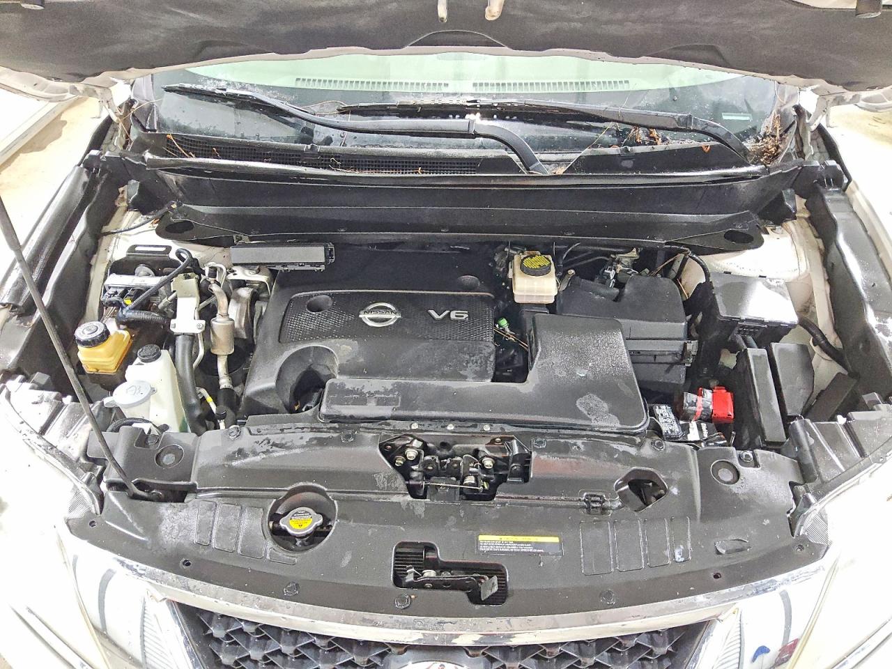 2015 Nissan Pathfinder S White vin: 5N1AR2MNXFC643003