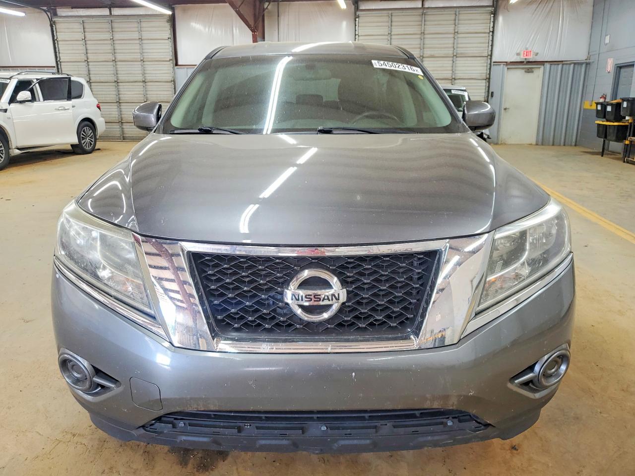 2015 Nissan Pathfinder S Gray vin: 5N1AR2MNXFC643549