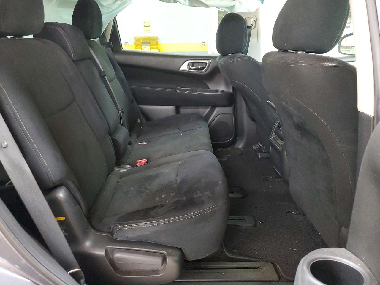 2015 Nissan Pathfinder S Gray vin: 5N1AR2MNXFC643549