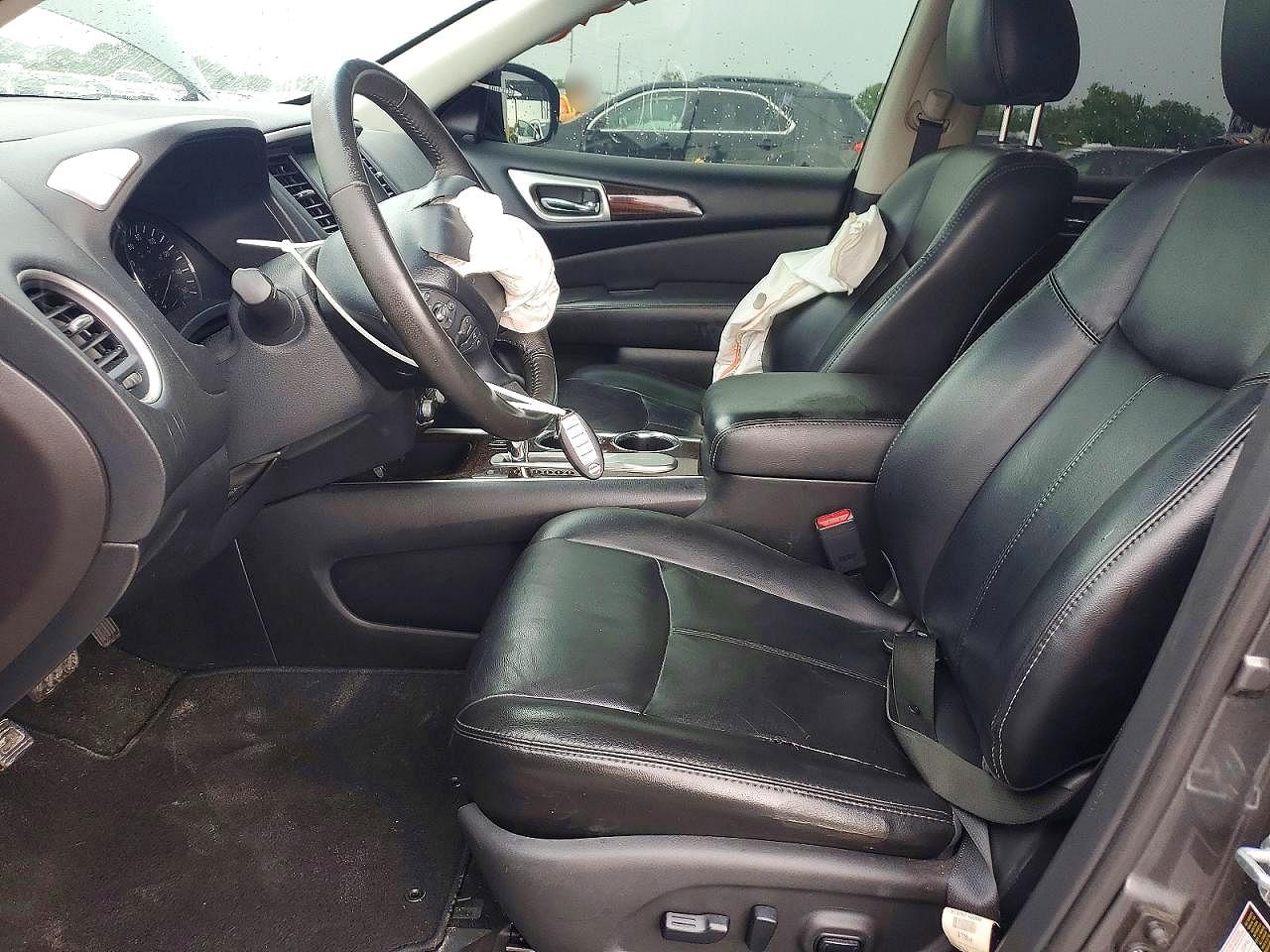 2015 Nissan Pathfinder Sl Gray vin: 5N1AR2MNXFC650842