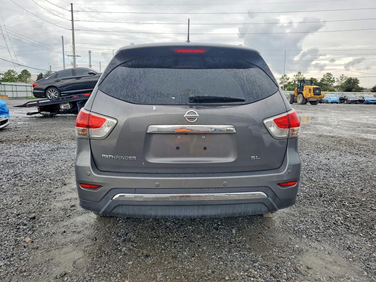 2015 Nissan Pathfinder Sl Gray vin: 5N1AR2MNXFC650842
