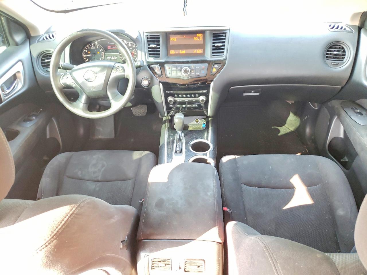 2015 Nissan Pathfinder S Gray vin: 5N1AR2MNXFC651019