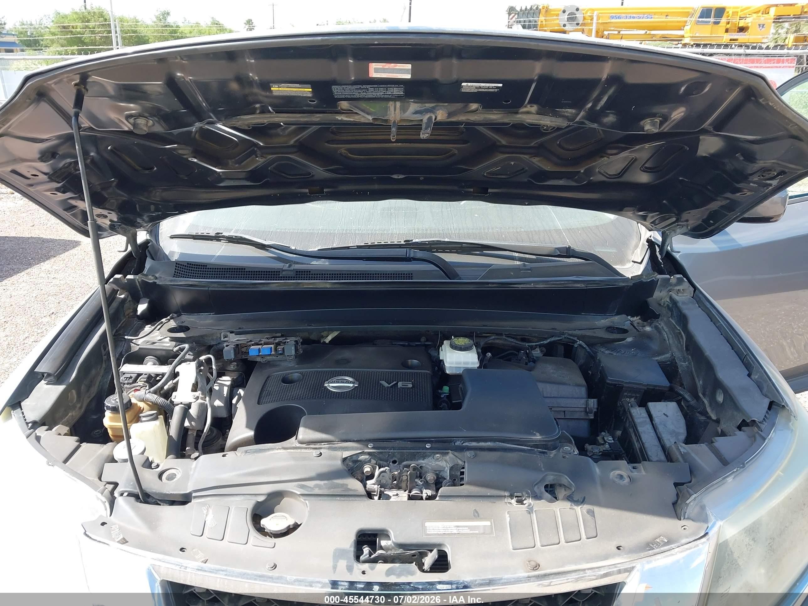 2015 Nissan Pathfinder S Gray vin: 5N1AR2MNXFC660884