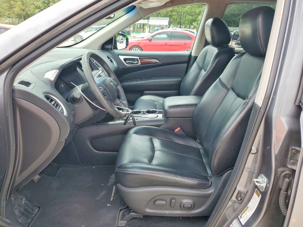 2015 Nissan Pathfinder Sl Gray vin: 5N1AR2MNXFC674400