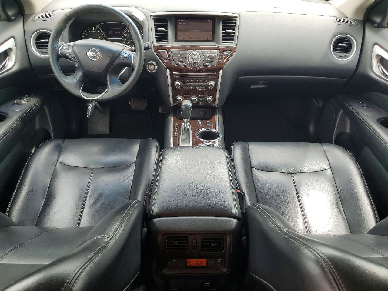 2015 Nissan Pathfinder Sl Gray vin: 5N1AR2MNXFC674400