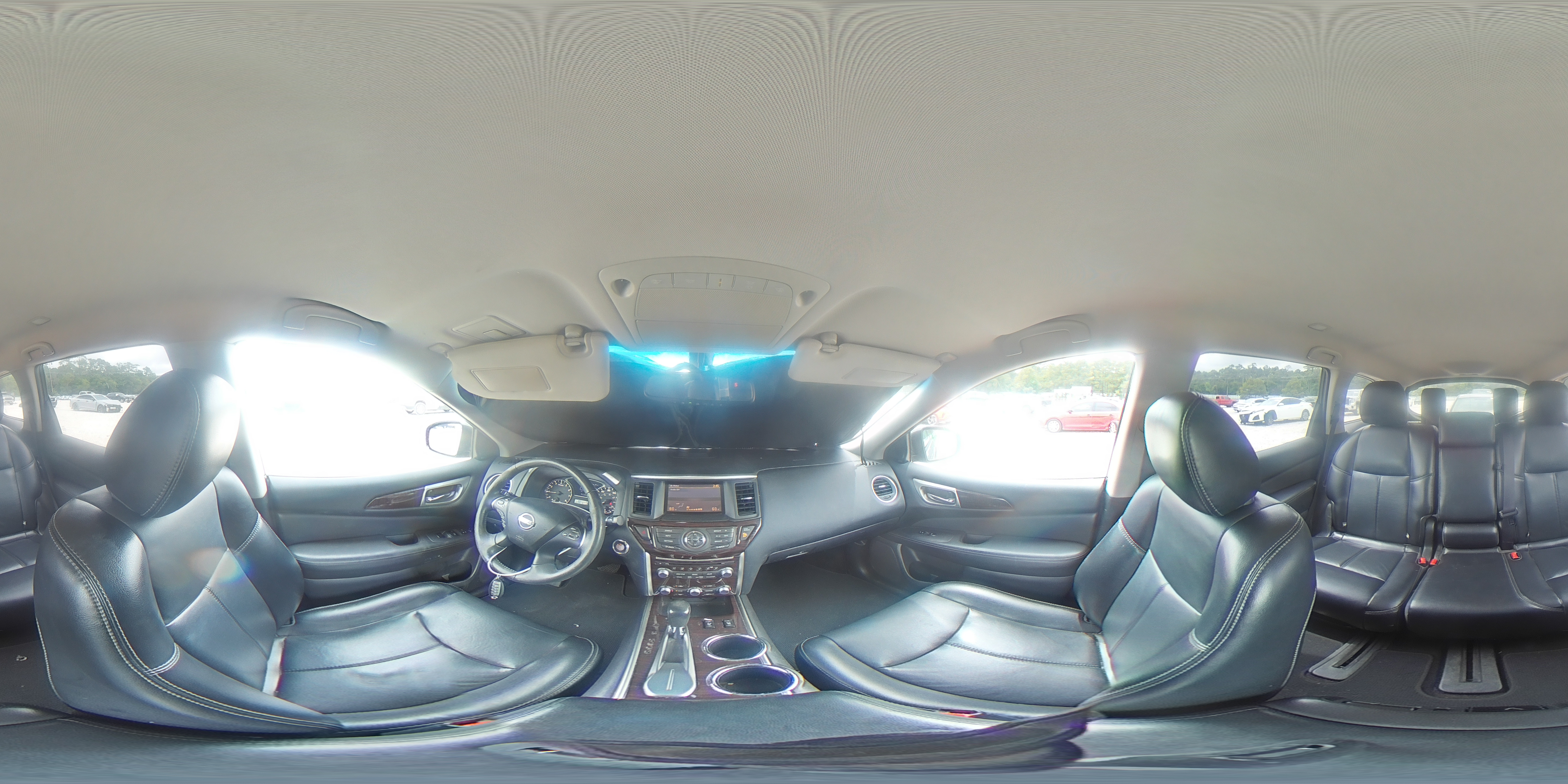 2015 Nissan Pathfinder Sl Gray vin: 5N1AR2MNXFC674400