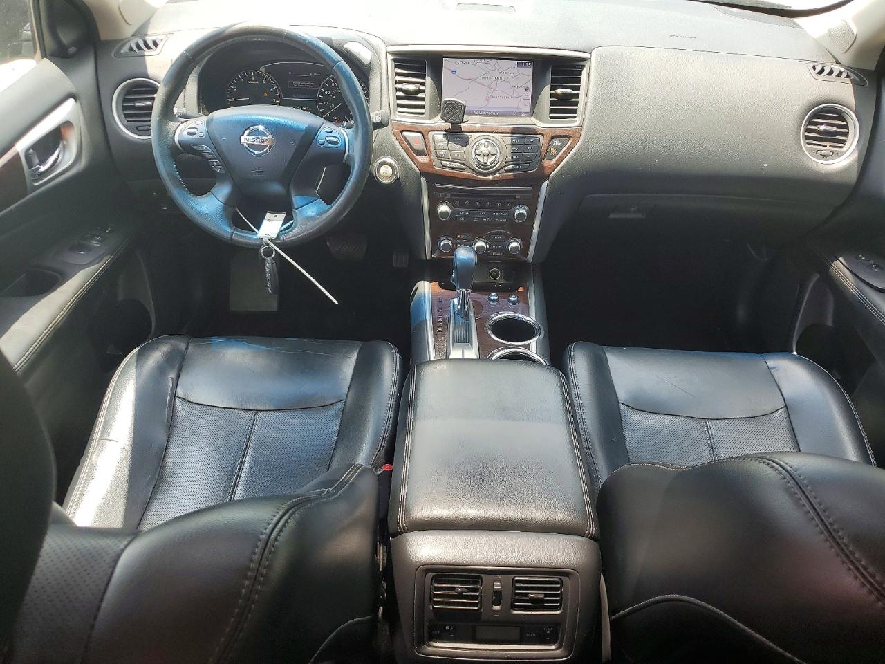 2015 Nissan Pathfinder S Silver vin: 5N1AR2MNXFC675501