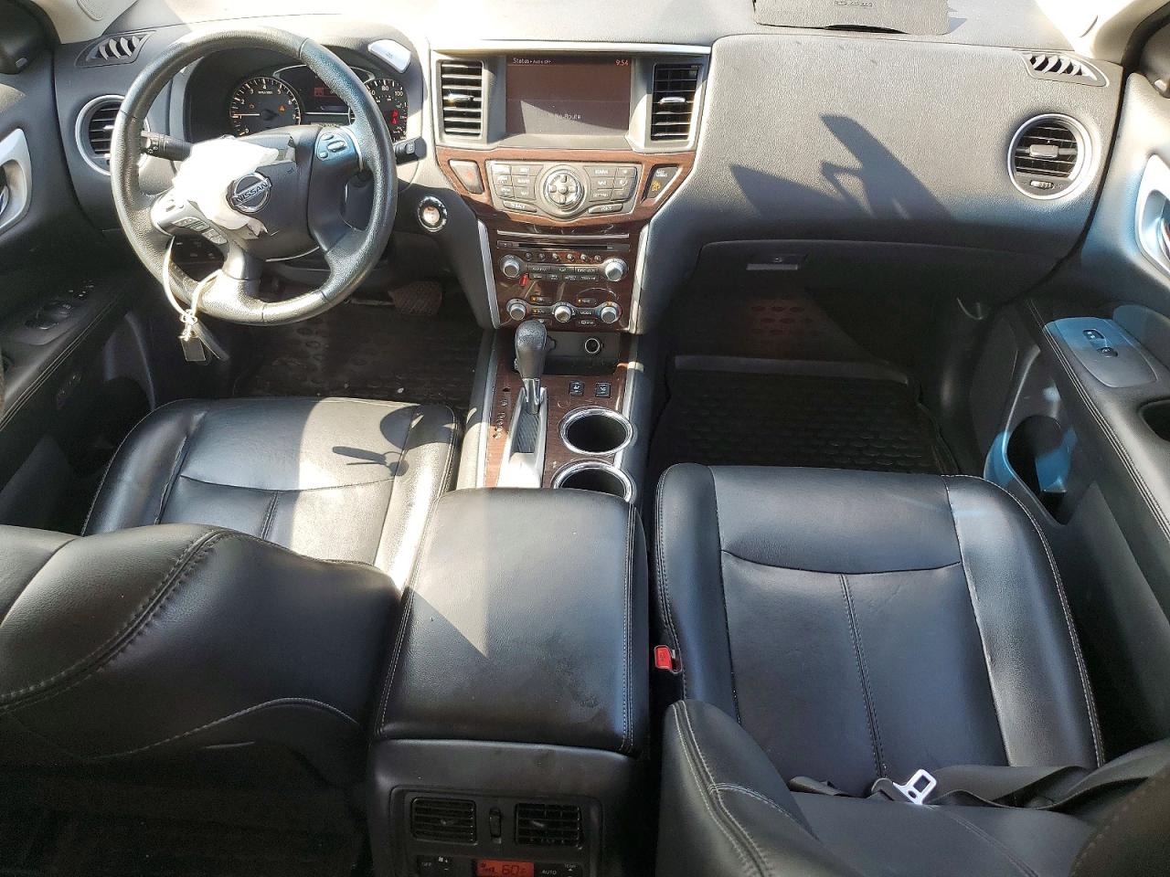 2015 Nissan Pathfinder Sl Brown vin: 5N1AR2MNXFC689849