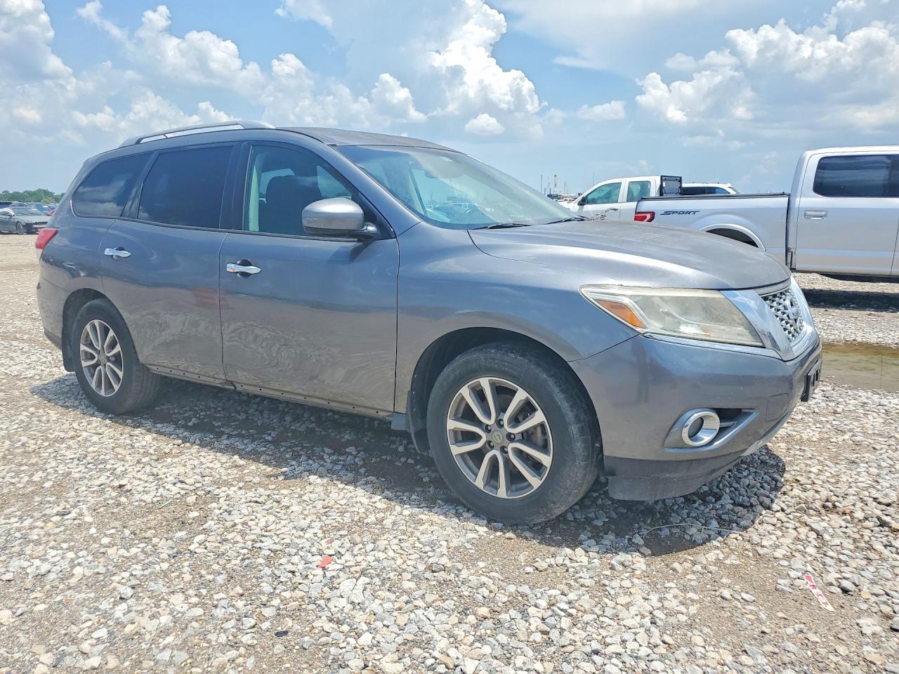 2015 Nissan Pathfinder Sv Угольный vin: 5N1AR2MNXFC721229