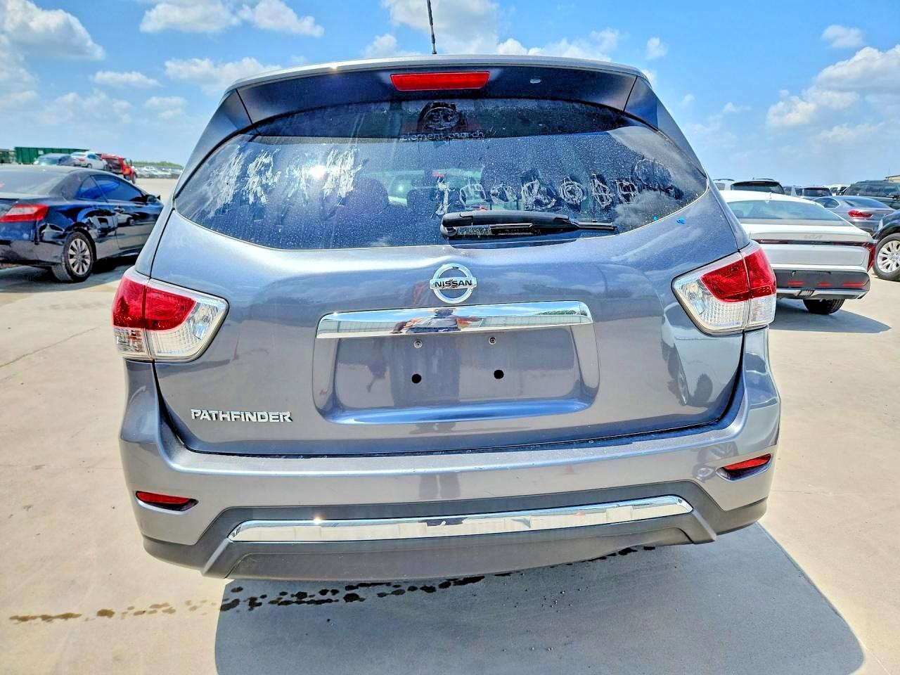2016 Nissan Pathfinder S Gray vin: 5N1AR2MNXGC636411