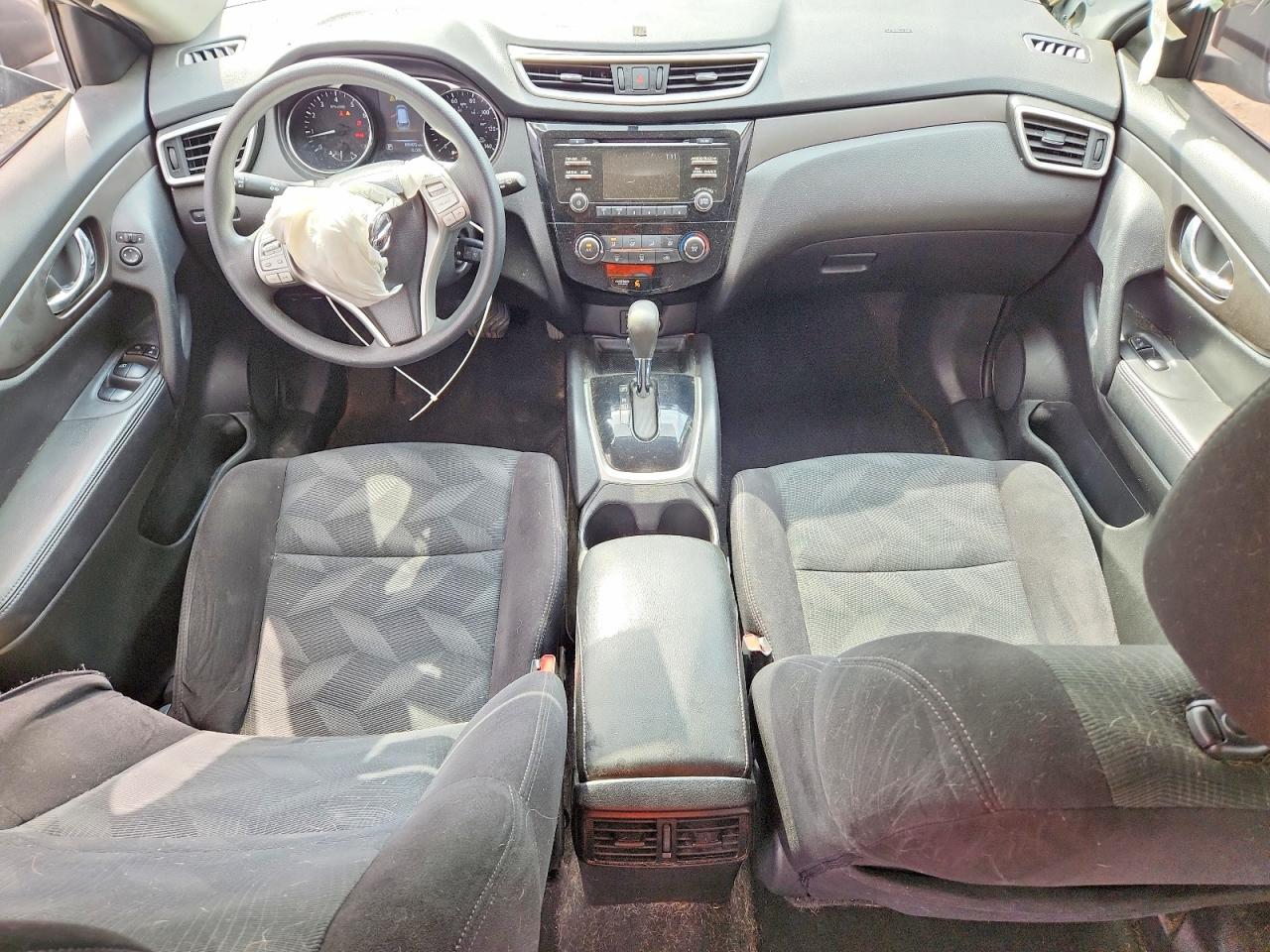 2015 Nissan Rogue S Silver vin: 5N1AT2MK0FC772133
