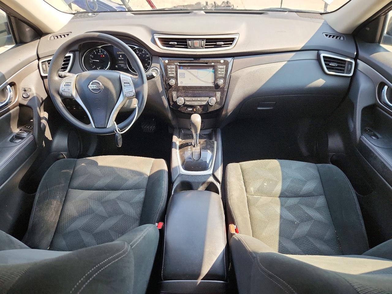 2015 Nissan Rogue Sv Серый vin: 5N1AT2MK2FC870631