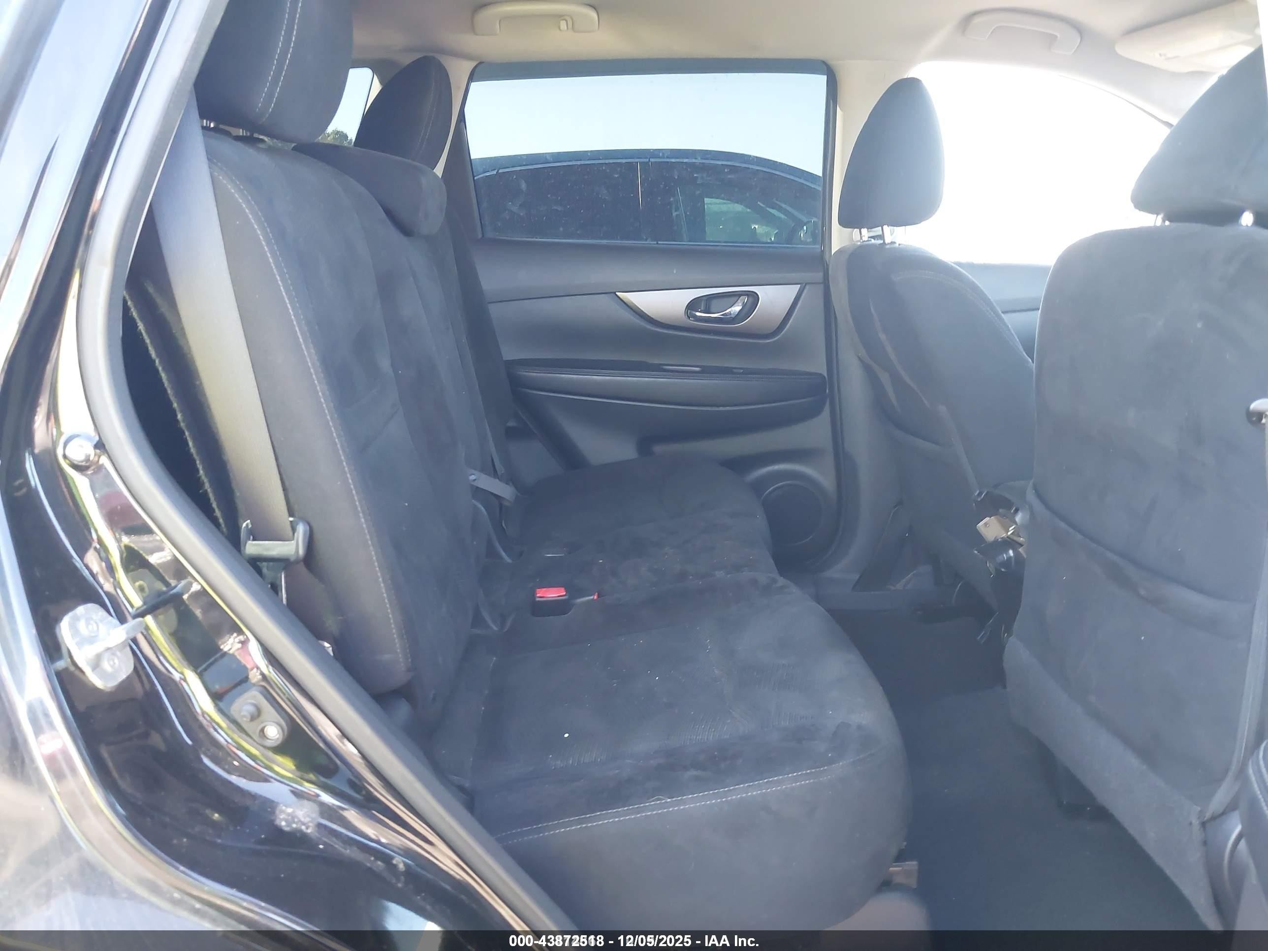 2014 Nissan Rogue Sv Черный vin: 5N1AT2MK3EC801333