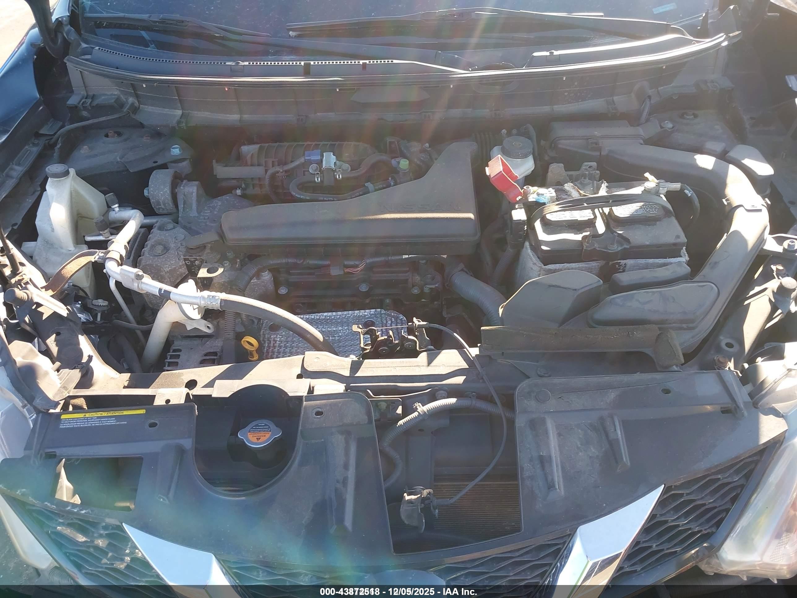 2014 Nissan Rogue Sv Черный vin: 5N1AT2MK3EC801333