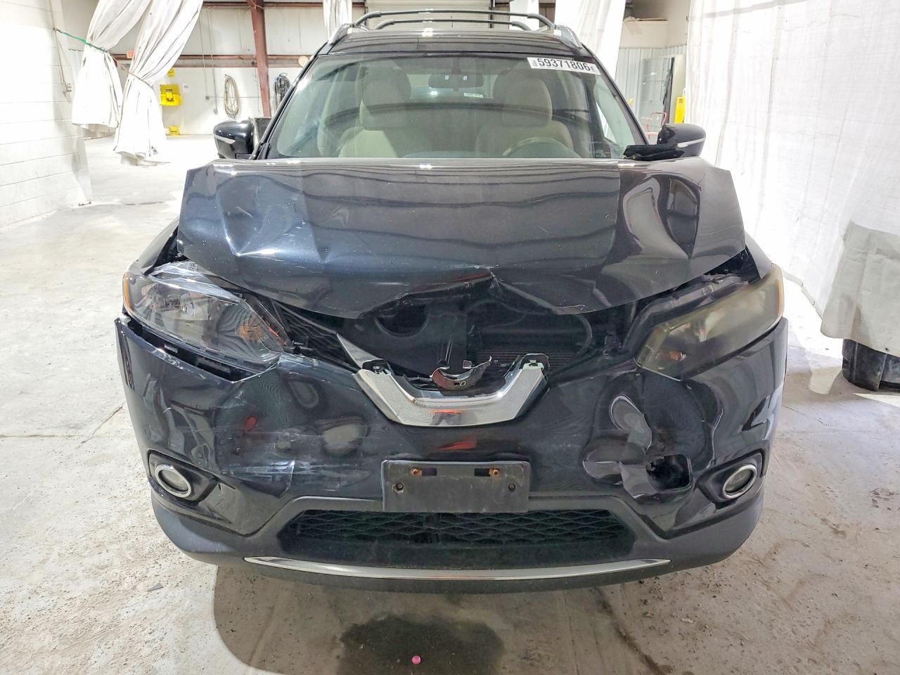 2014 Nissan Rogue Sv Black vin: 5N1AT2MK3EC814180