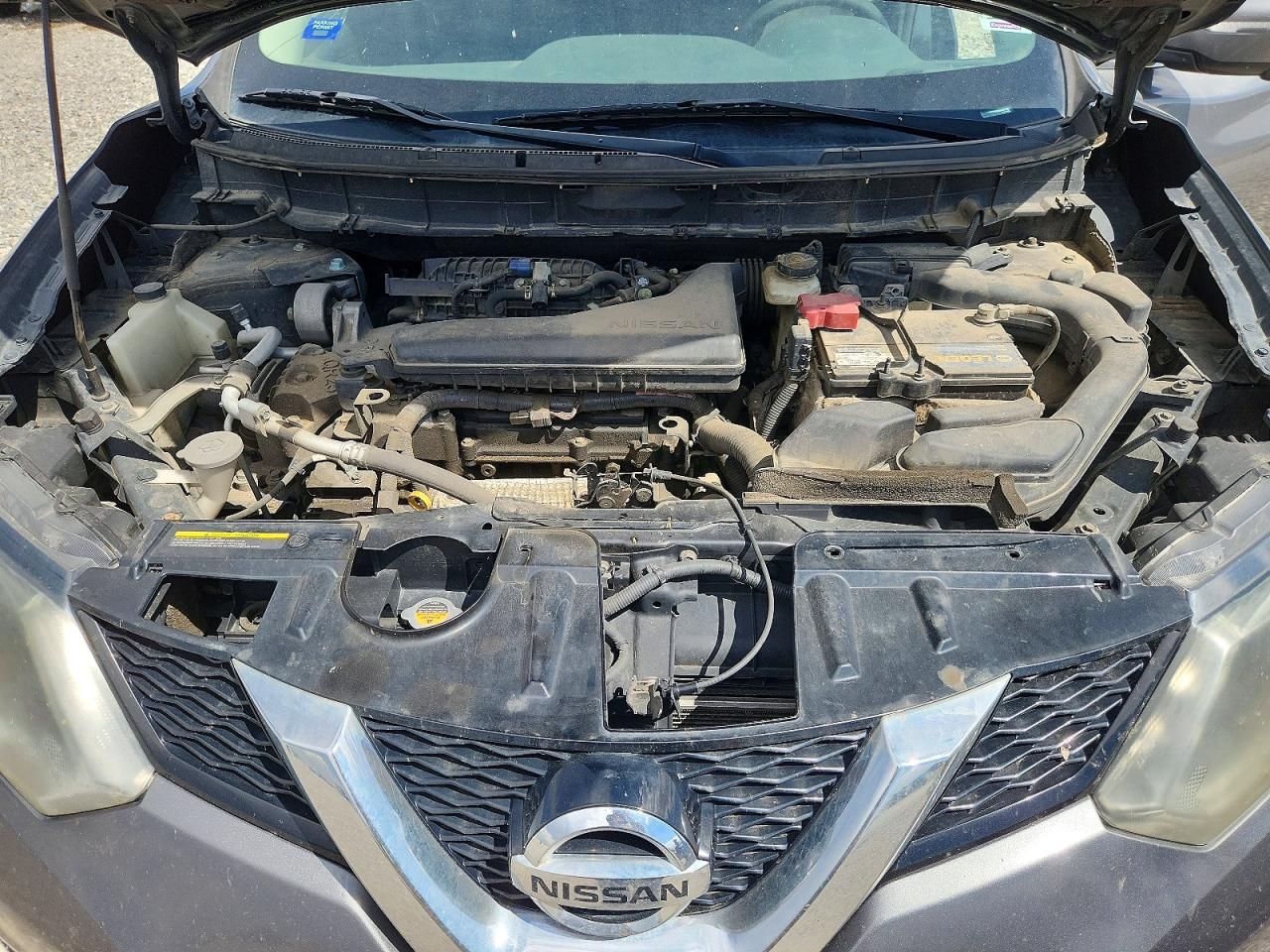 2015 Nissan Rogue Sv Gray vin: 5N1AT2MK3FC896168