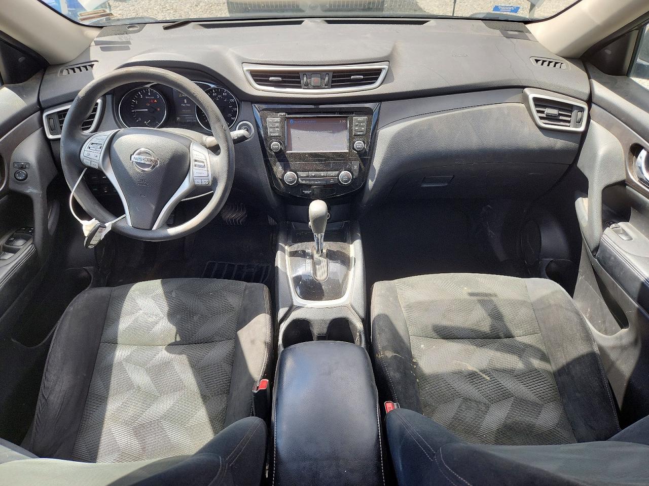 2015 Nissan Rogue Sv Gray vin: 5N1AT2MK3FC896168
