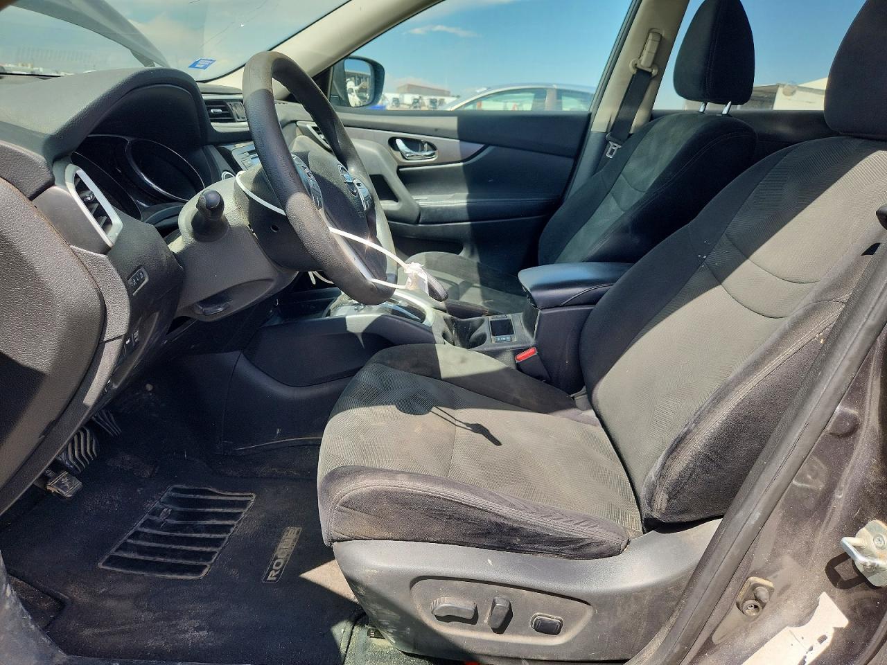 2015 Nissan Rogue Sv Gray vin: 5N1AT2MK3FC896168
