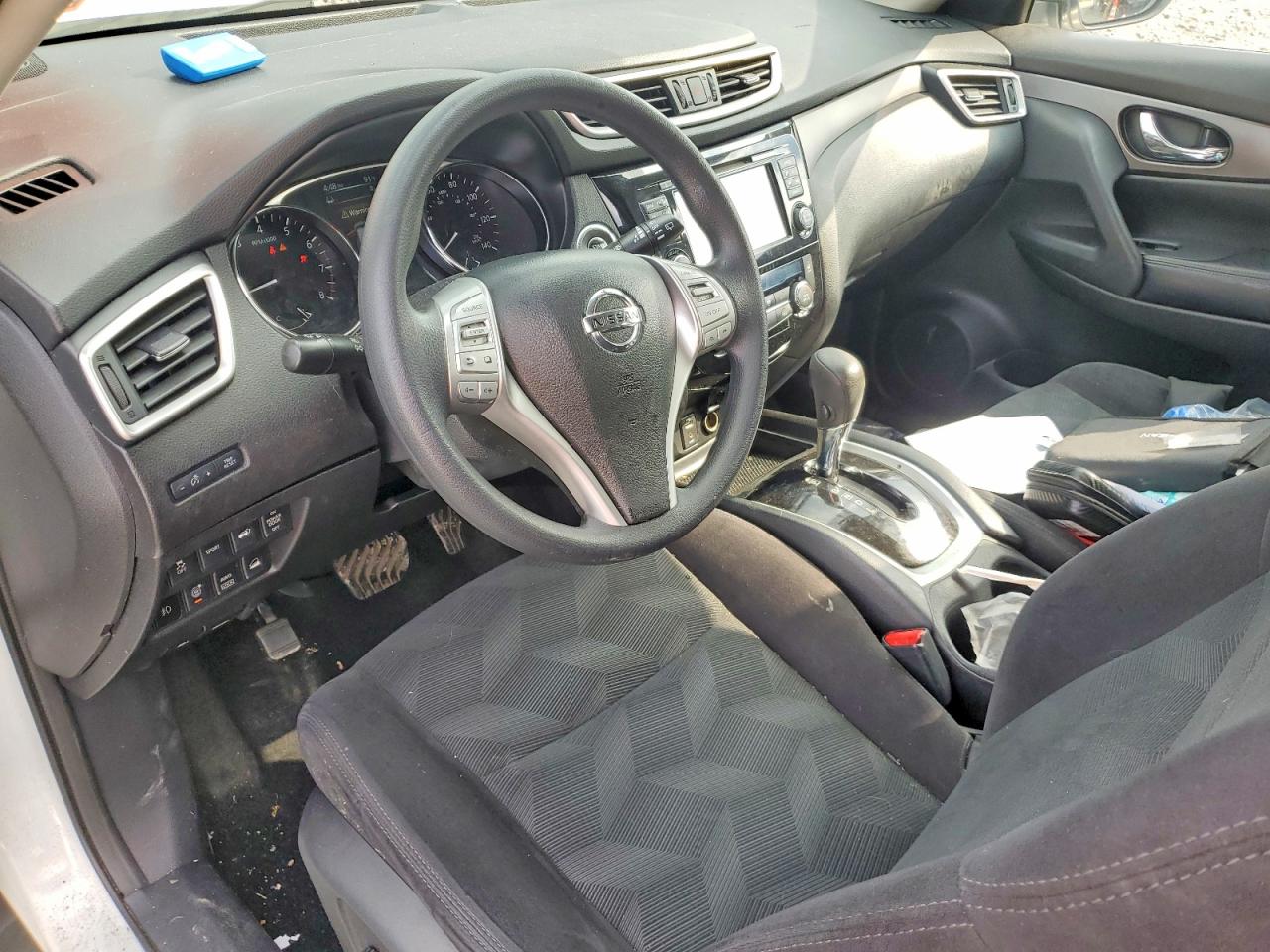 2014 Nissan Rogue Sv White vin: 5N1AT2MK4EC781836
