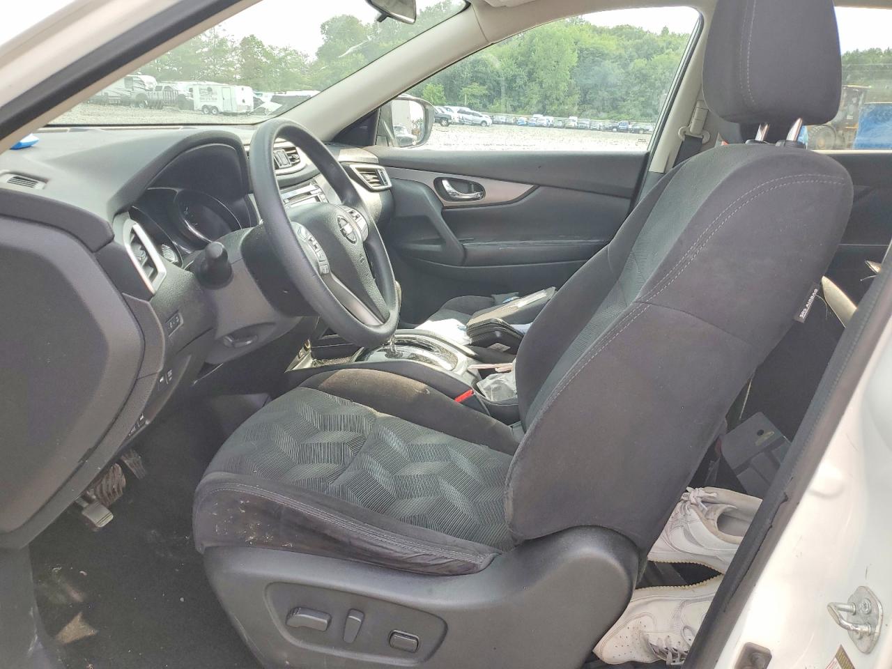 2014 Nissan Rogue Sv White vin: 5N1AT2MK4EC781836