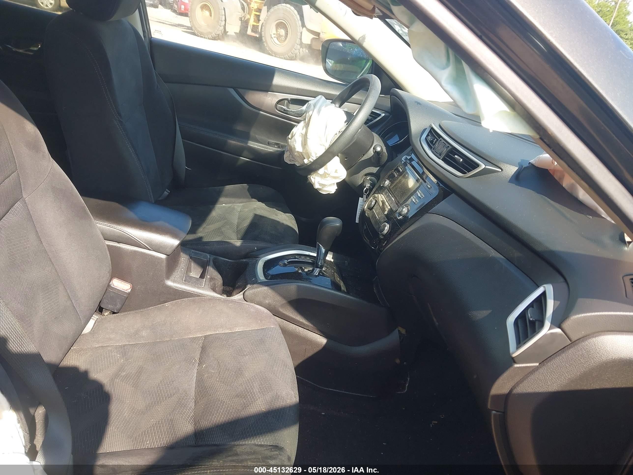 2014 Nissan Rogue S Green vin: 5N1AT2MK4EC790391