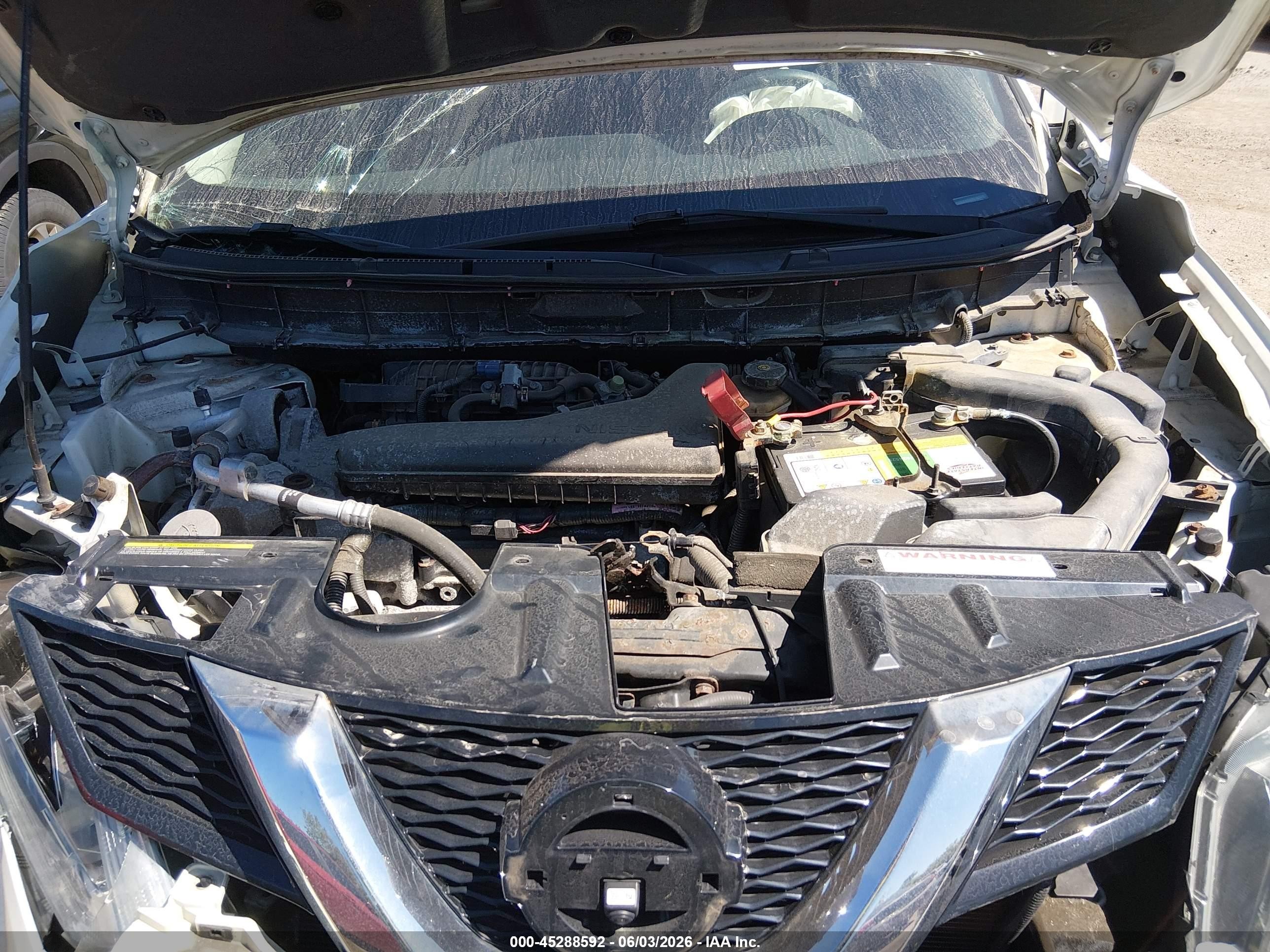 2014 Nissan Rogue Sv Белый vin: 5N1AT2MK4EC813152