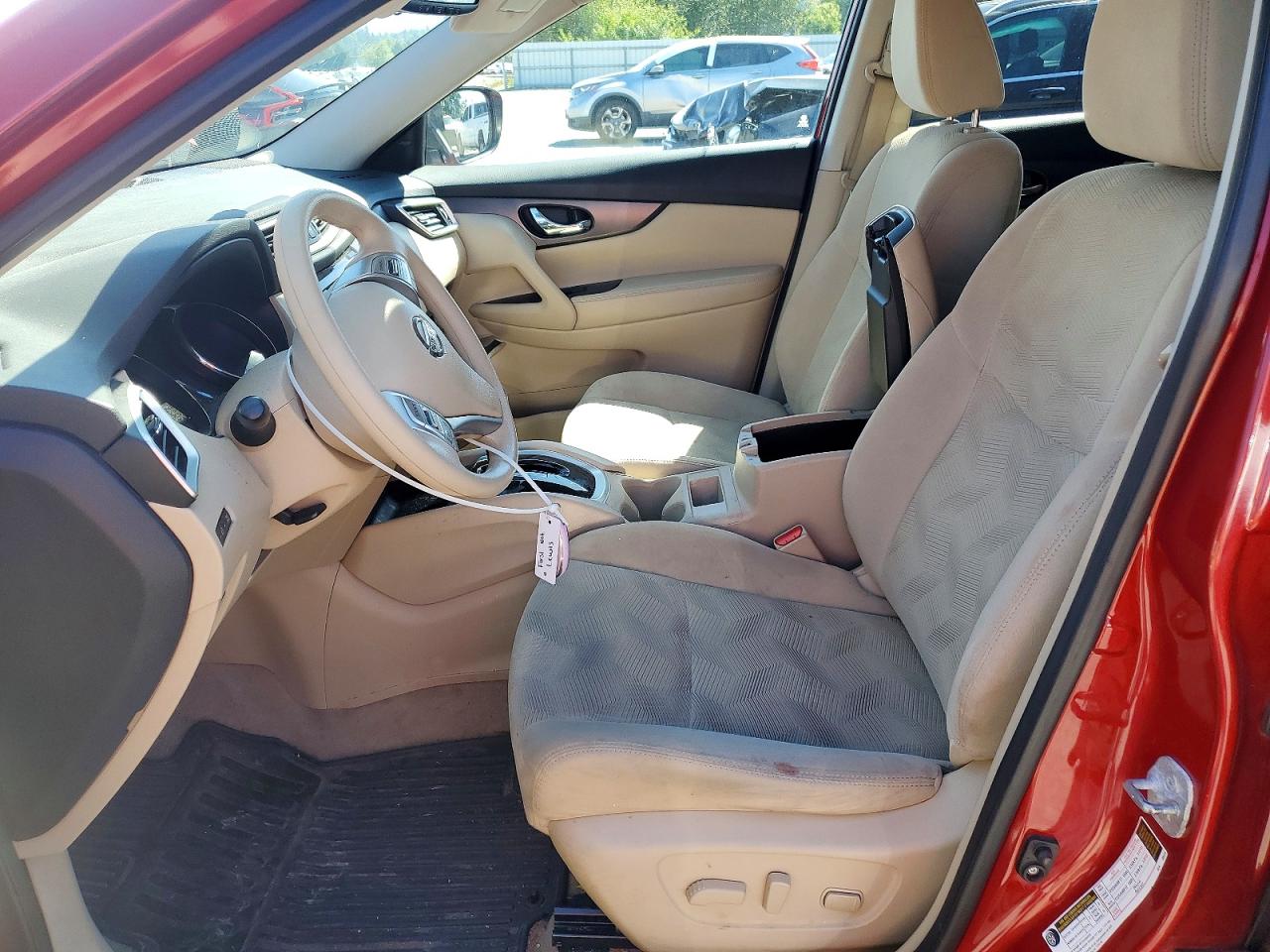 2014 Nissan Rogue Sv Red vin: 5N1AT2MK4EC849925