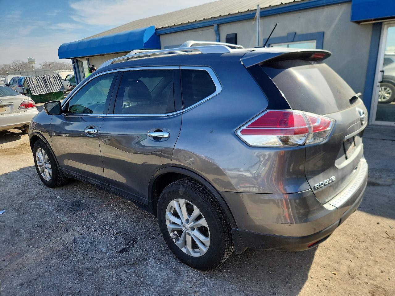 2014 Niss Rogue Sv Gray vin: 5N1AT2MK4EC856874