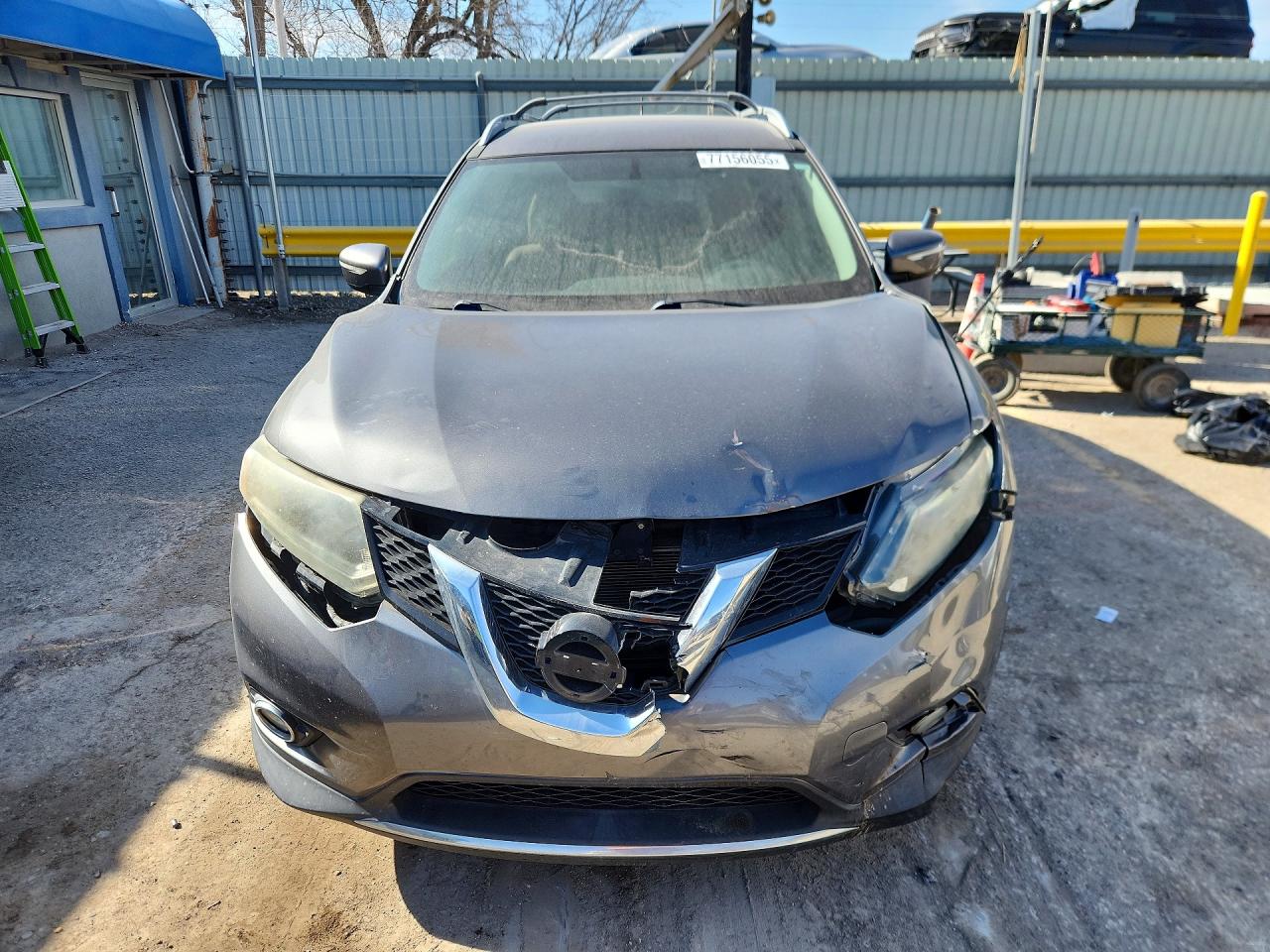 2014 Niss Rogue Sv Gray vin: 5N1AT2MK4EC856874