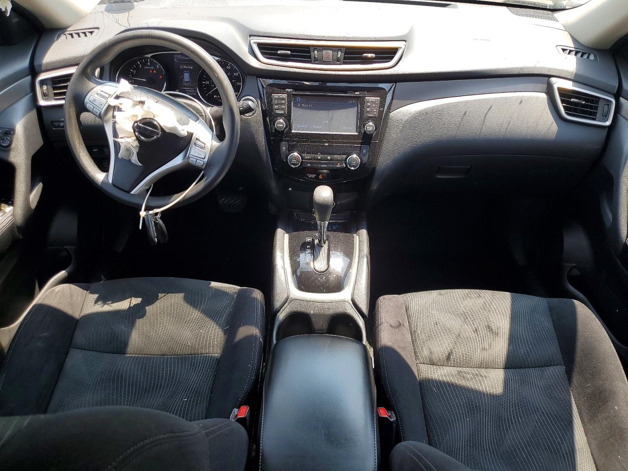 2015 Nissan Rogue Sv Black vin: 5N1AT2MK4FC782891