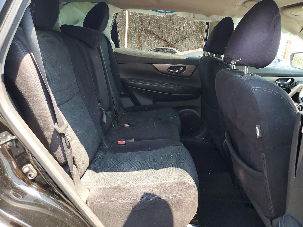 2015 Nissan Rogue Sv Black vin: 5N1AT2MK4FC782891