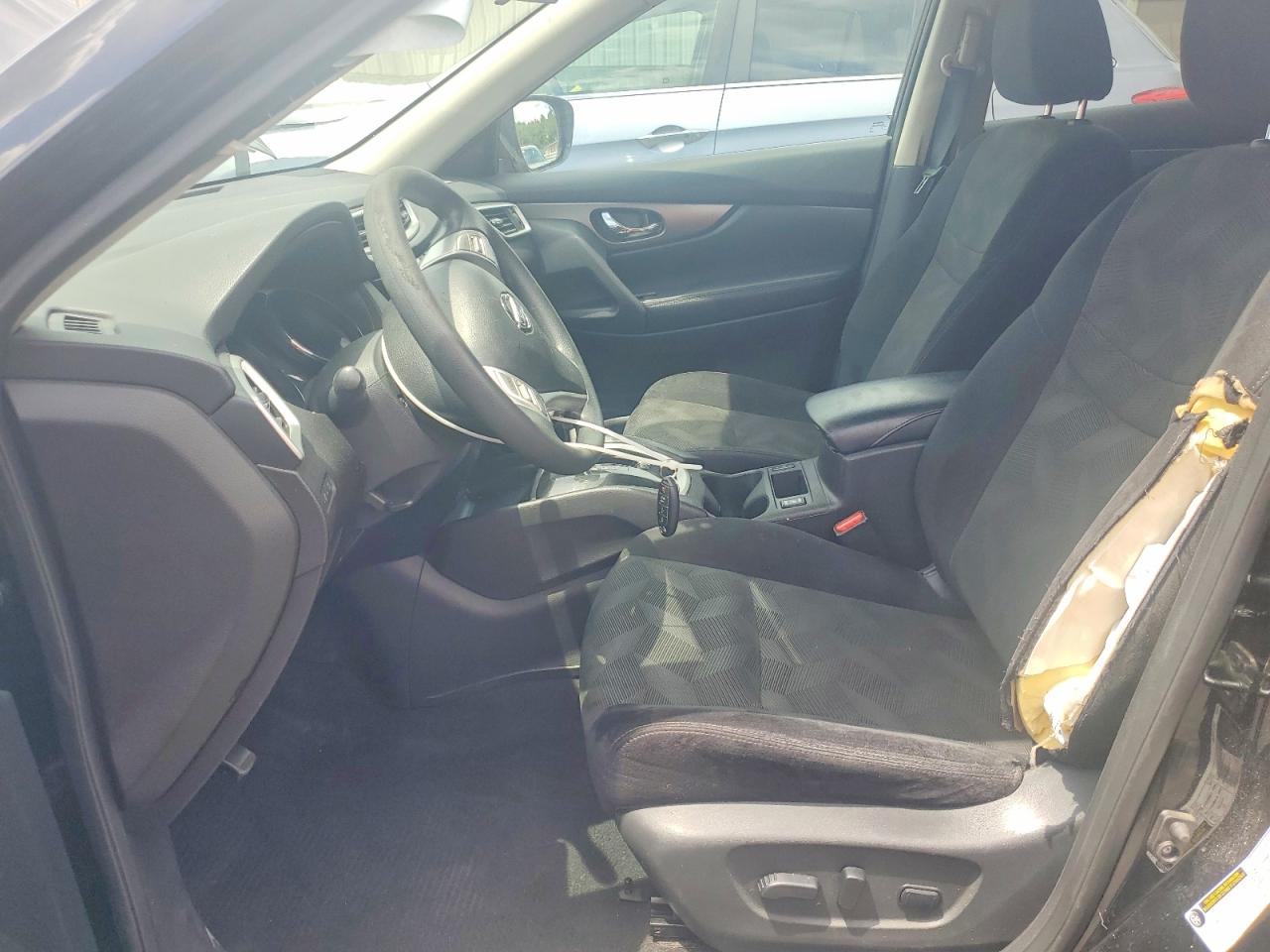 2015 Nissan Rogue Sv Black vin: 5N1AT2MK4FC872011