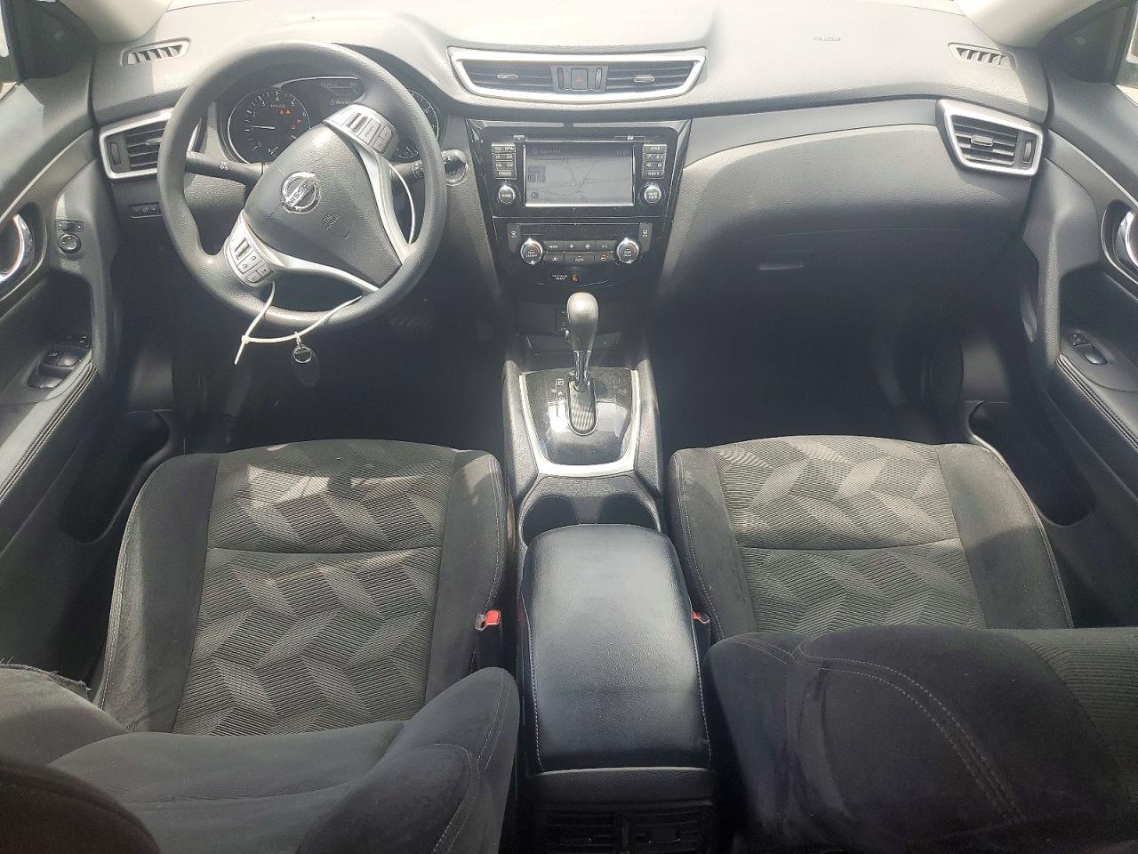 2015 Nissan Rogue Sv Black vin: 5N1AT2MK4FC872011