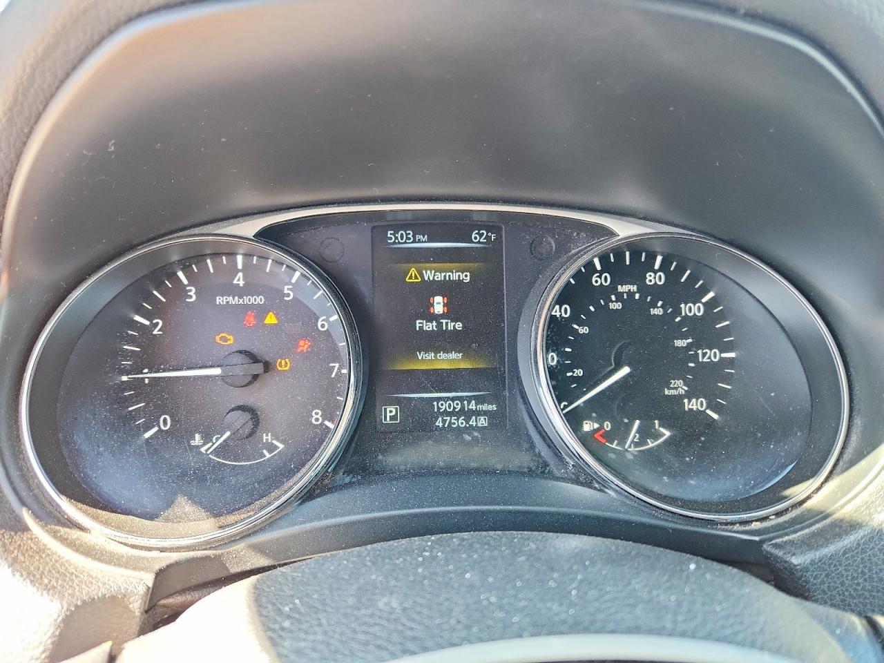 2015 Nissan Rogue Sv Blue vin: 5N1AT2MK5FC885785