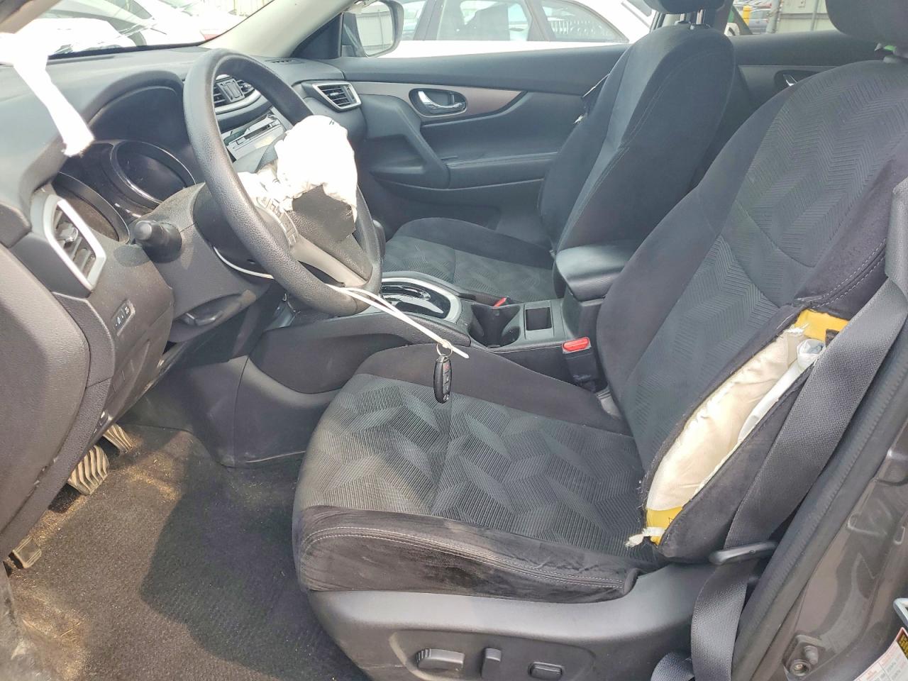 2014 Nissan Rogue Серый vin: 5N1AT2MK7EC799392