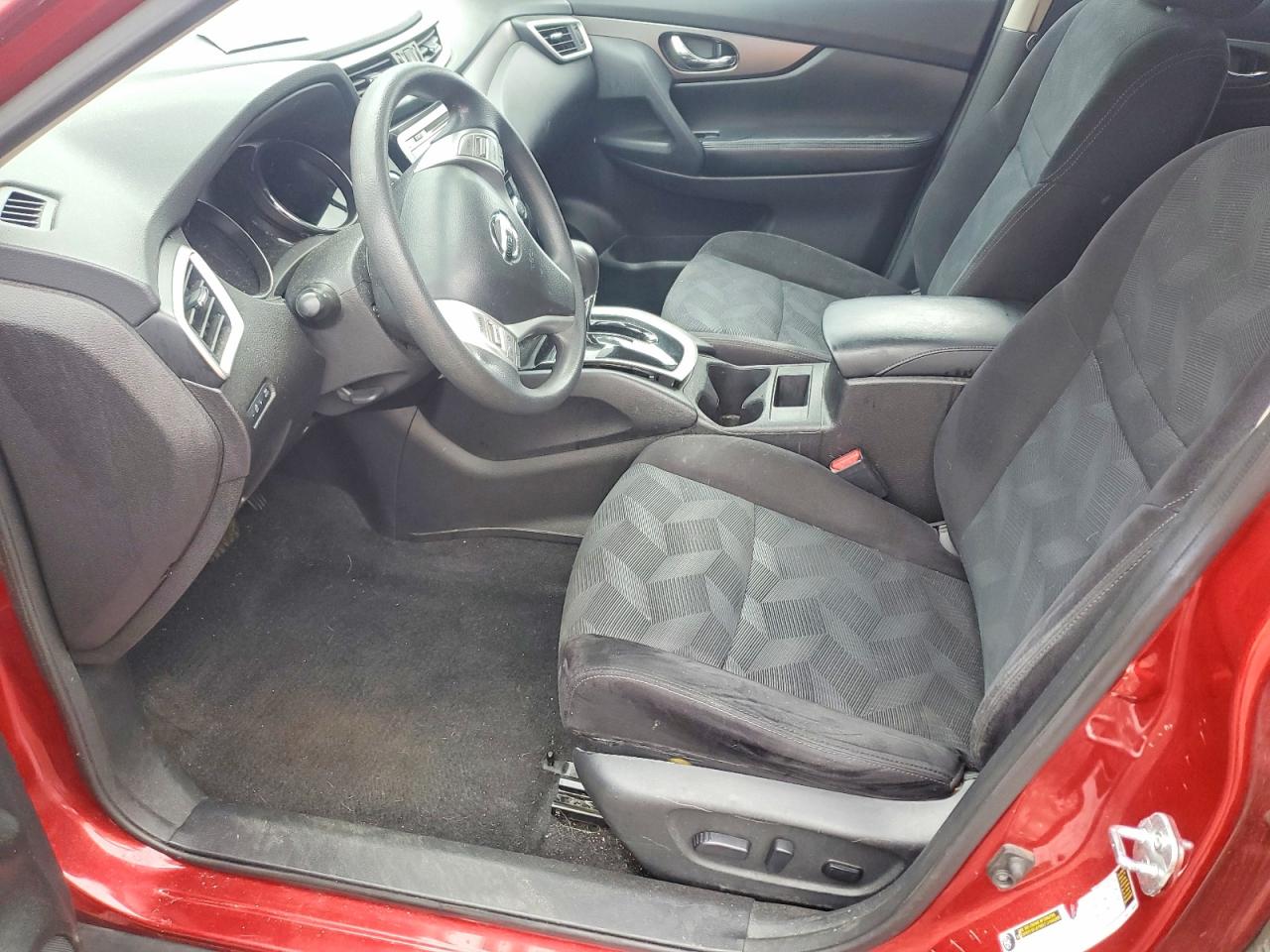 2014 Nissan Rogue Sv Burgundy vin: 5N1AT2MK7EC847943