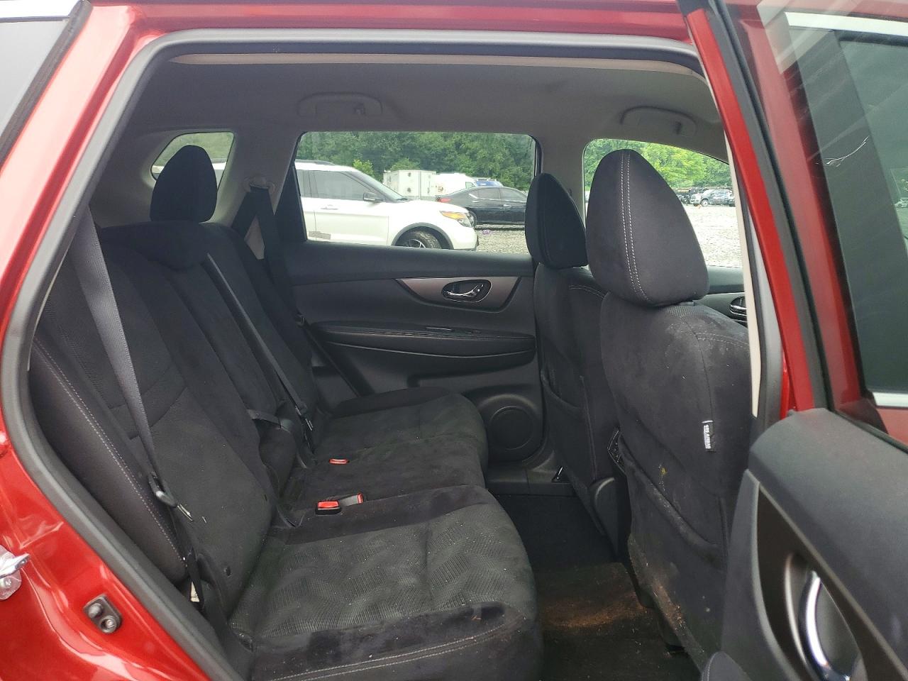 2014 Nissan Rogue Sv Burgundy vin: 5N1AT2MK7EC847943