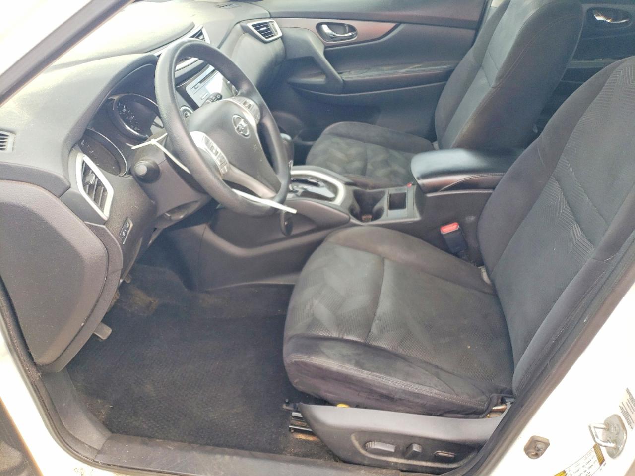 2014 Nissan Rogue Sv White vin: 5N1AT2MK8EC752341