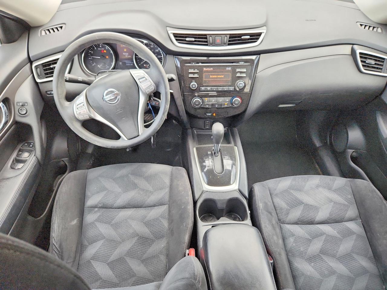2015 Nissan Rogue S Burgundy vin: 5N1AT2MK8FC801541