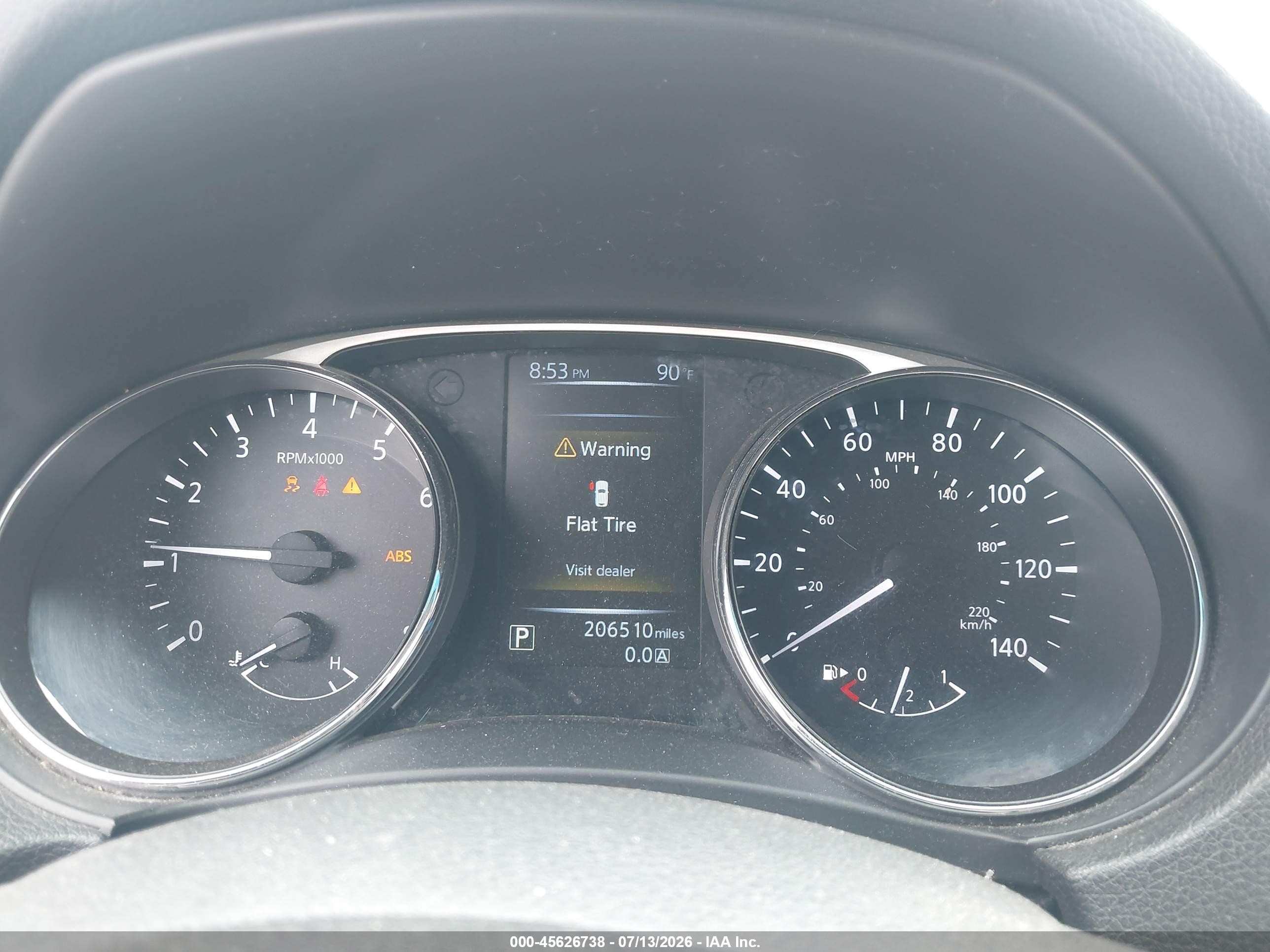 2015 Nissan Rogue Sv Red vin: 5N1AT2MK8FC897316